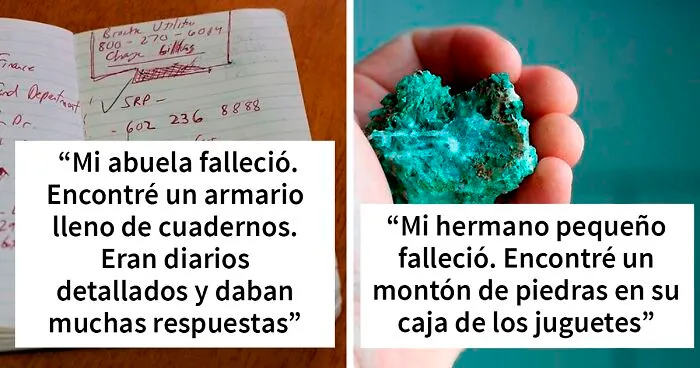 “Si tuvisteis que limpiar la casa de alguien que falleció, ¿encontrásteis algo indebido?” (20 respuestas)
