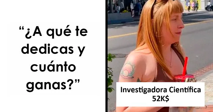 "La calle de la transparencia salarial": Estas personas revelan lo que cobran por el trabajo que hacen