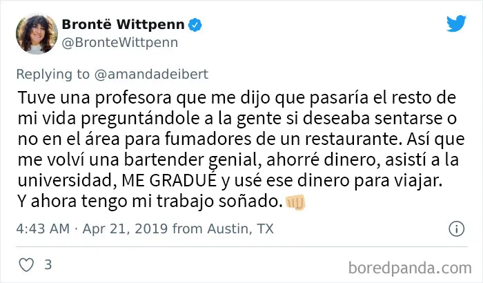 20 Personas cuentan cómo tuvieron éxito a pesar de que no creyeran en ellas