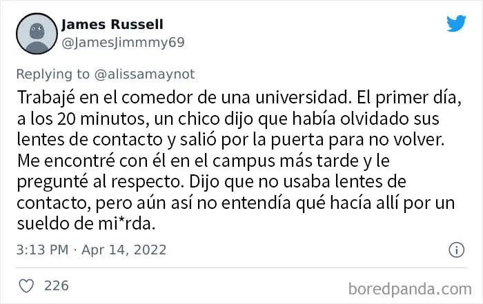 20 Personas que renunciaron a su trabajo in situ revelan qué lo provocó
