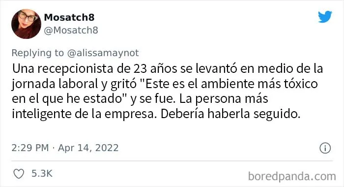 20 Personas que renunciaron a su trabajo in situ revelan qué lo provocó