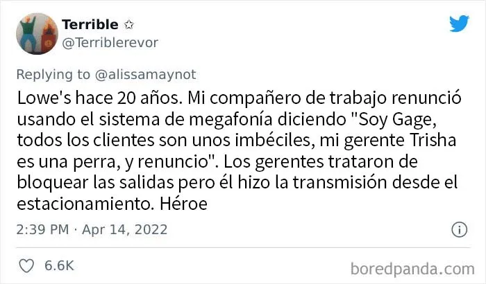 20 Personas que renunciaron a su trabajo in situ revelan qué lo provocó