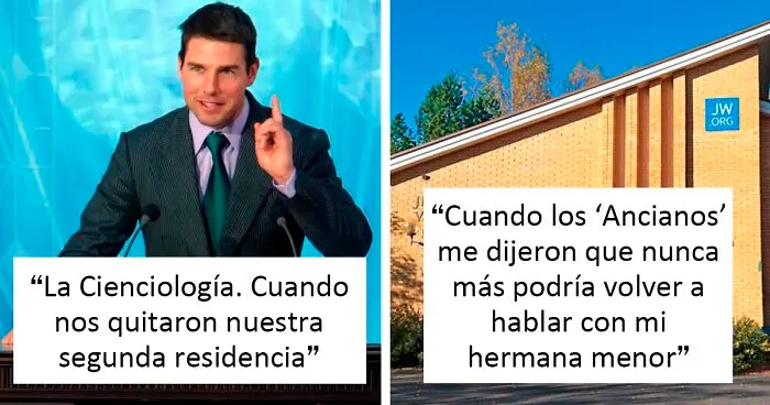 25 Personas que escaparon de las sectas comparten cómo llegaron a su límite