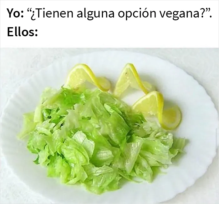 20 Memes muy divertidos publicados en la cuenta de Instagram "Sarcasmo vegano"