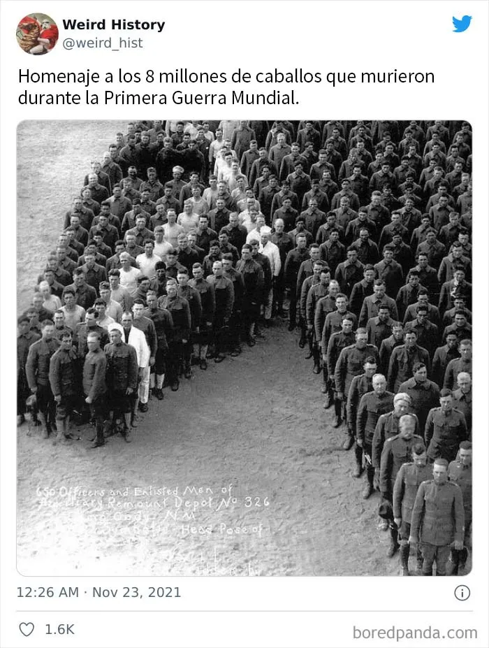 La cuenta de ‘Weird History’ comparte cosas interesantes, divertidas y extrañas que han ocurrido en la Historia (20 nuevas imágenes)
