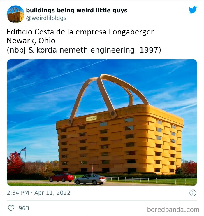20 Personas que vieron "edificios raros" y los compartieron en esta cuenta de Twitter
