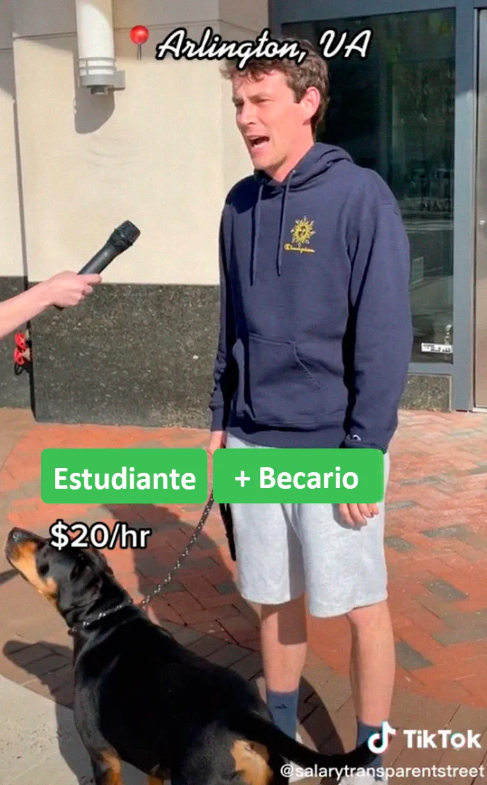 "La calle de la transparencia salarial": Estas personas revelan lo que cobran por el trabajo que hacen