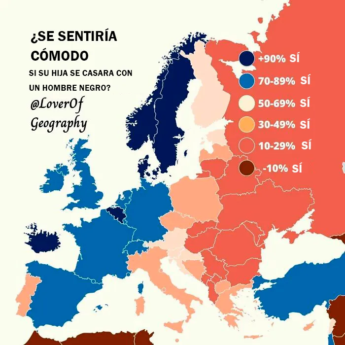 Este post muestra algunas estadísticas controvertidas en Europa y sus alrededores