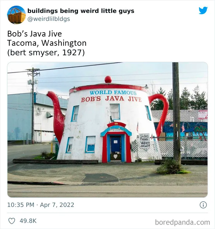 20 Personas que vieron "edificios raros" y los compartieron en esta cuenta de Twitter