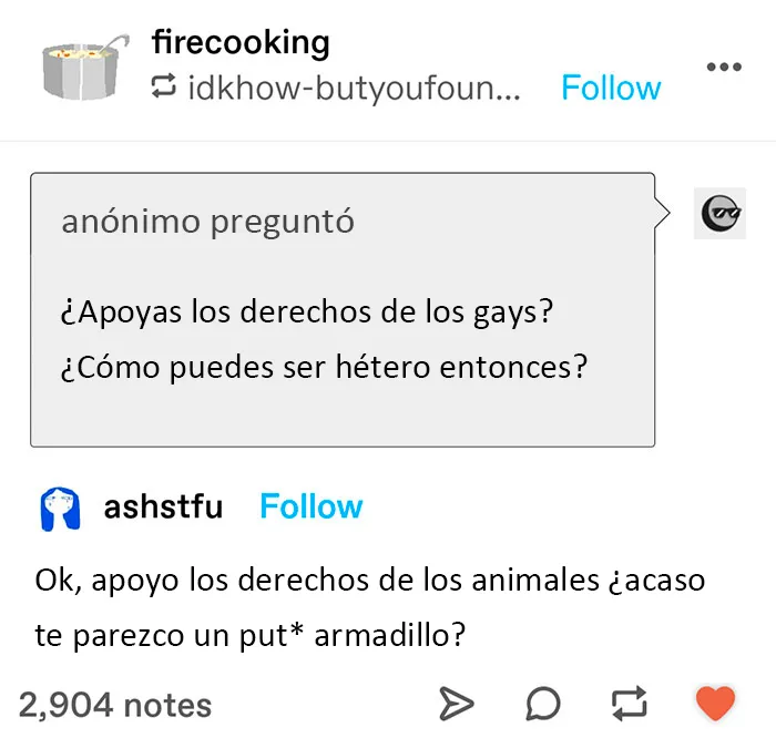 Esto me hizo reír, pensé en compartirlo