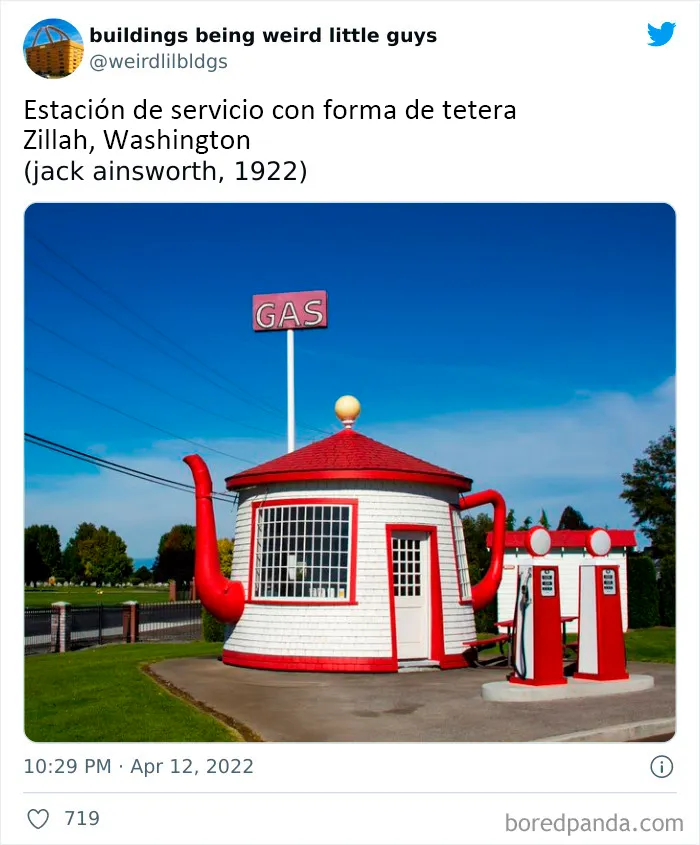 20 Personas que vieron "edificios raros" y los compartieron en esta cuenta de Twitter