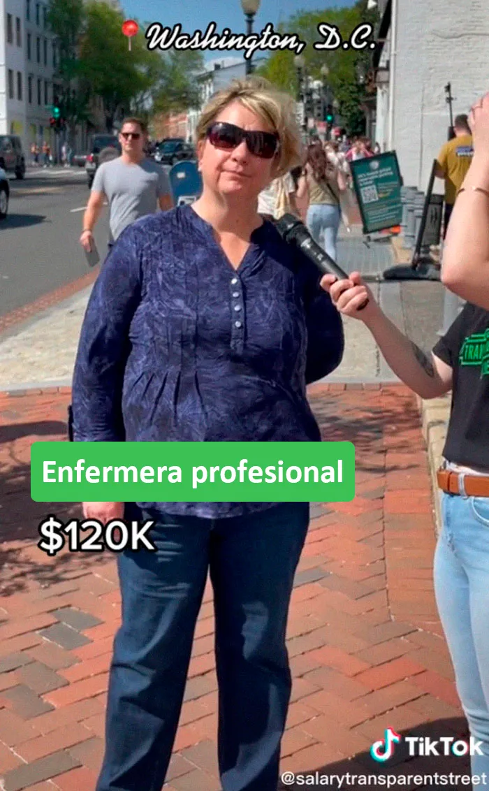 "La calle de la transparencia salarial": Estas personas revelan lo que cobran por el trabajo que hacen