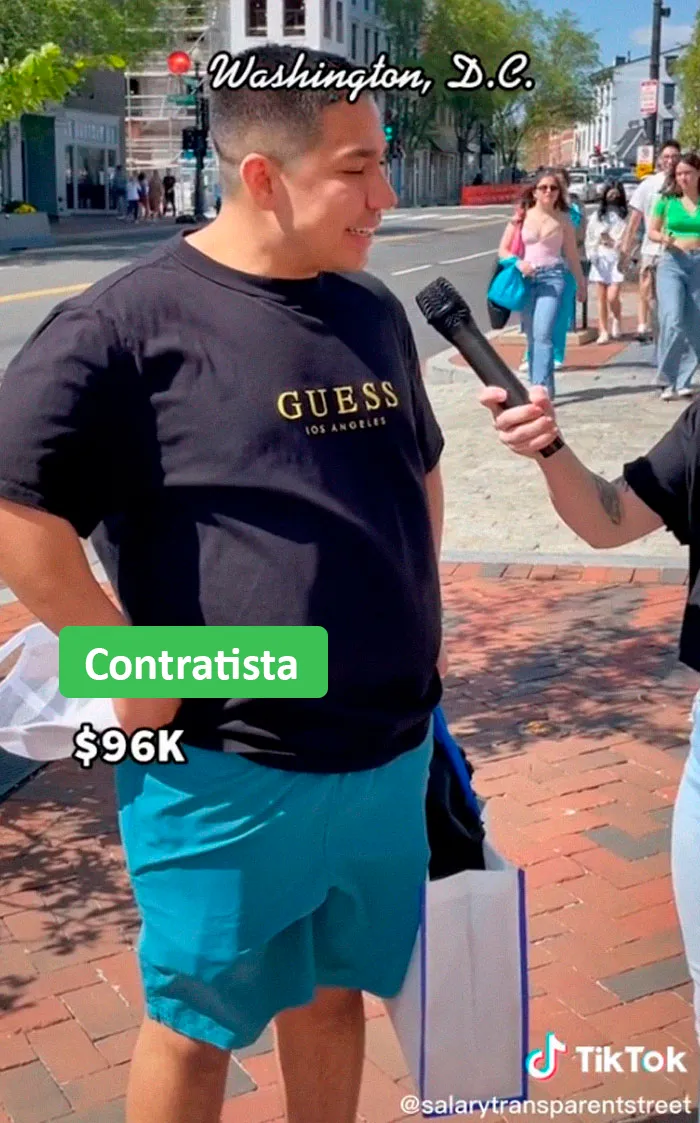"La calle de la transparencia salarial": Estas personas revelan lo que cobran por el trabajo que hacen