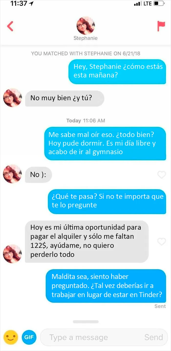 20 Capturas de pantalla de Tinder realmente divertidas