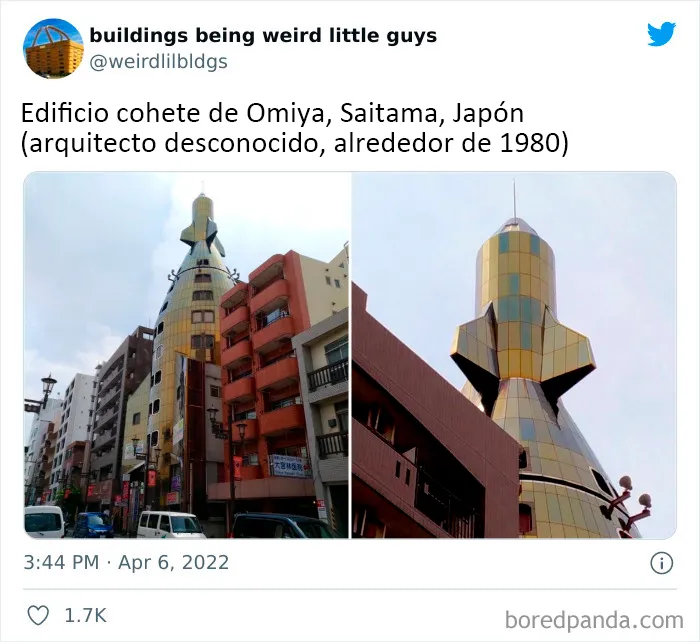 20 Personas que vieron "edificios raros" y los compartieron en esta cuenta de Twitter