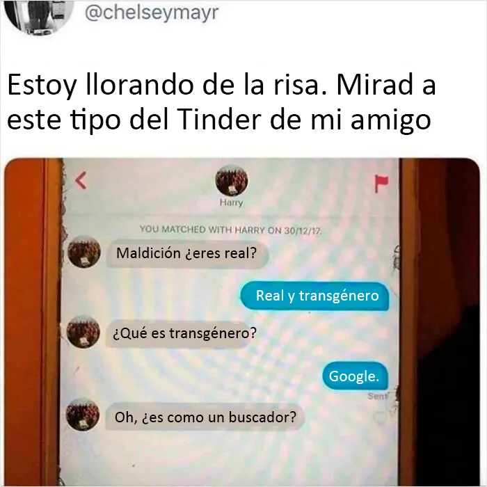 20 Capturas de pantalla de Tinder realmente divertidas