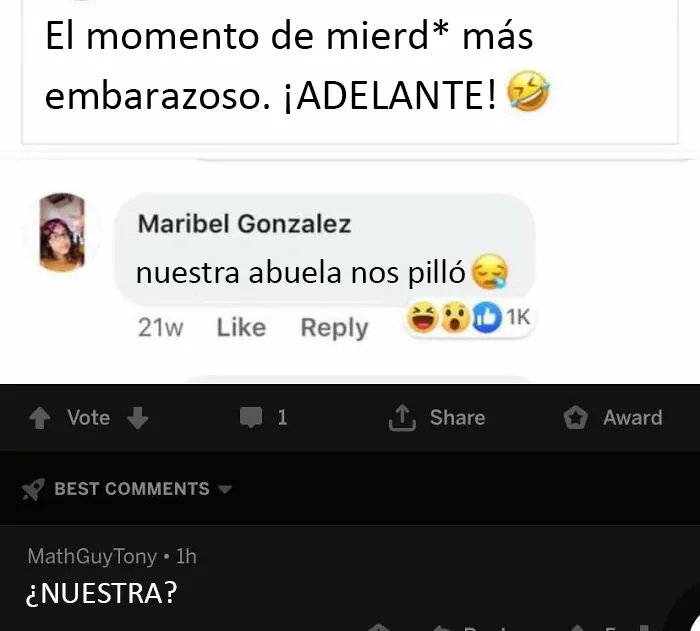 20 Comentarios tan buenos que llegaron a aparecer en este grupo de Facebook