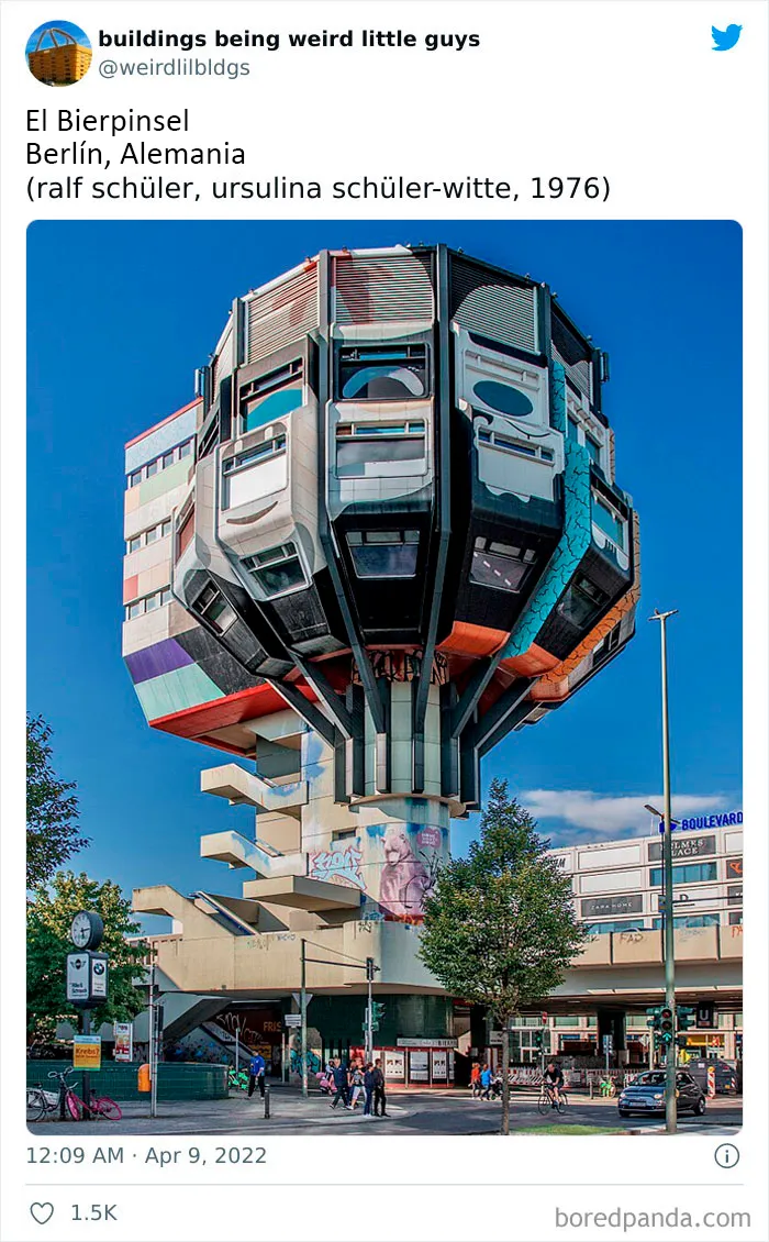 20 Personas que vieron "edificios raros" y los compartieron en esta cuenta de Twitter