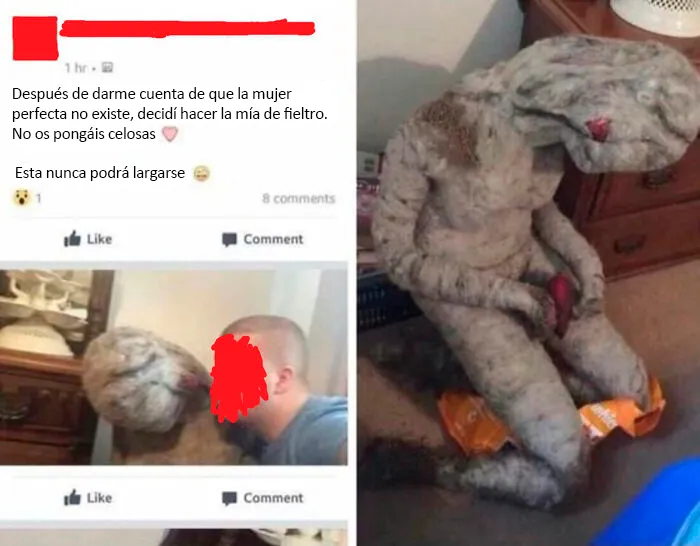Este pobre tipo tiene graves problemas