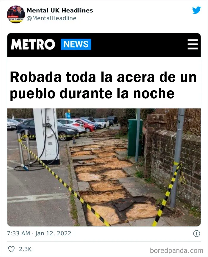 20 "Locos titulares del Reino Unido" que son 100% británicos