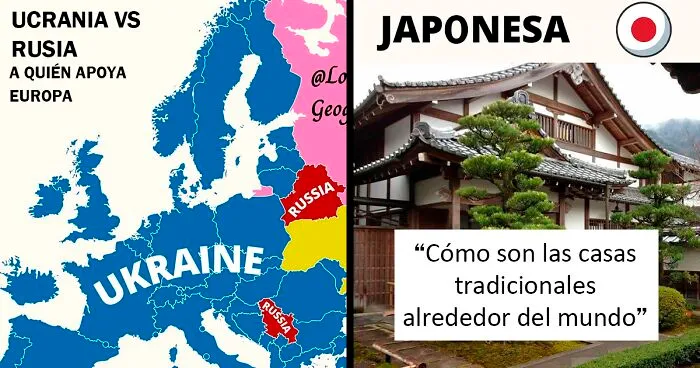 20 Mapas insólitos que podrían cambiar tu forma de ver el mundo, compartidos en esta cuenta de Instagram