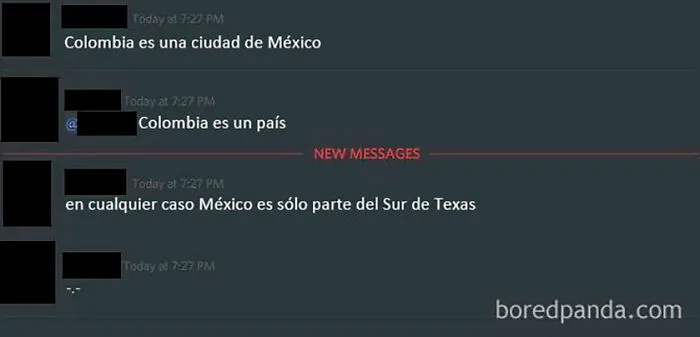 Este tipo no sabe nada de geografía