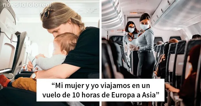 Una madre furiosa porque un chico no le cede el asiento en el avión hace comentarios sarcásticos, él recurre a Internet para preguntar cuál de los dos se equivocó