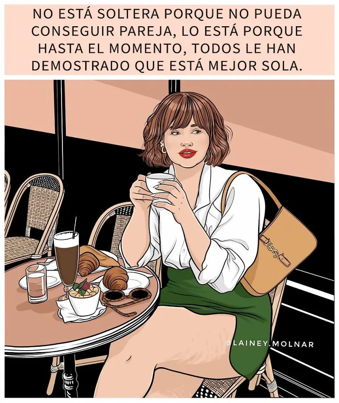 10 Nuevos cómics que ilustran la presión a la que se enfrenta la artista y otras mujeres por parte de la sociedad
