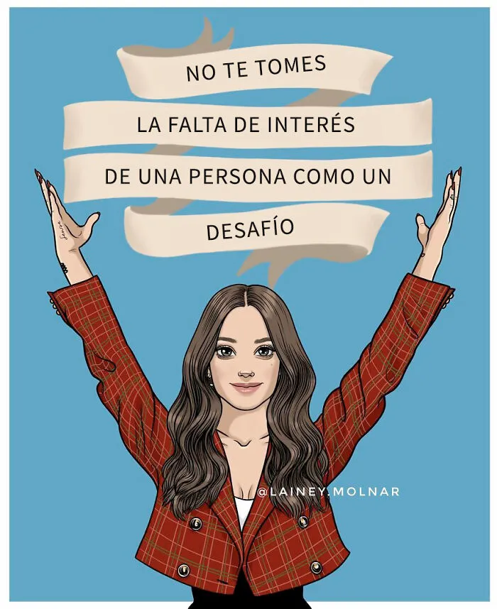 10 Nuevos cómics que ilustran la presión a la que se enfrenta la artista y otras mujeres por parte de la sociedad