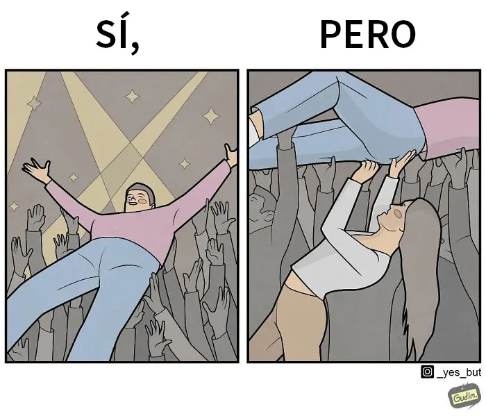 «Sí, pero»: Este artista dibuja cómics sarcásticos para mostrar divertidas contradicciones (15 imágenes nuevas)