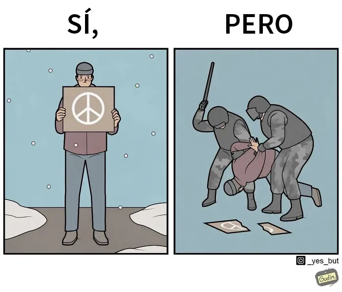 «Sí, pero»: Este artista dibuja cómics sarcásticos para mostrar divertidas contradicciones (15 imágenes nuevas)