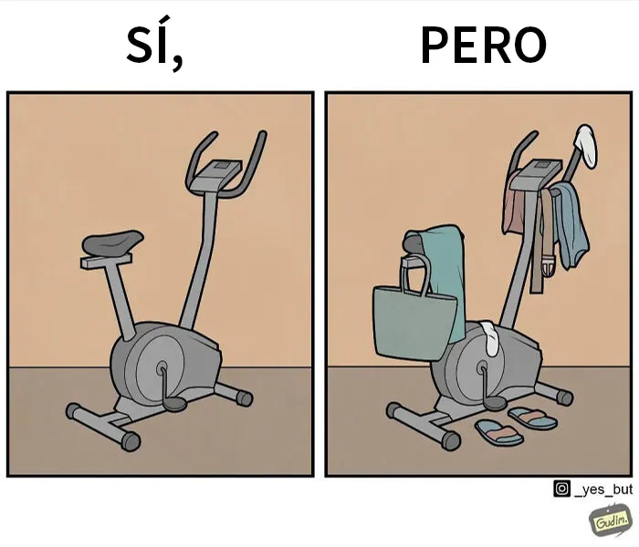 «Sí, pero»: Este artista dibuja cómics sarcásticos para mostrar divertidas contradicciones (15 imágenes nuevas)
