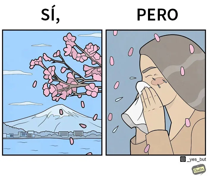 «Sí, pero»: Este artista dibuja cómics sarcásticos para mostrar divertidas contradicciones (15 imágenes nuevas)