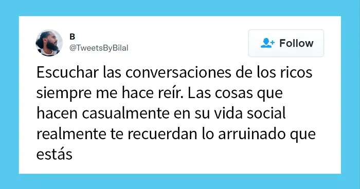 20 Personas dejando claro a los demás que son ricos sin siquiera intentarlo