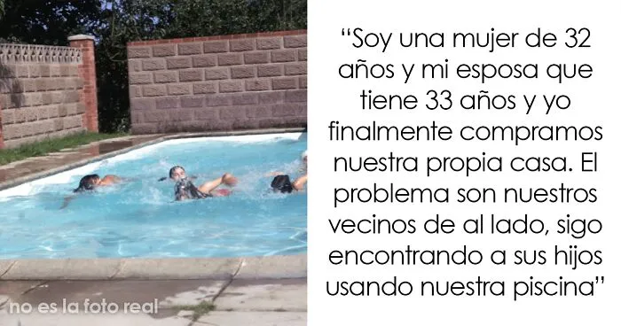Esta mujer no permite que los hijos de los vecinos usen su piscina privada porque "solo son niños", y se enfadan