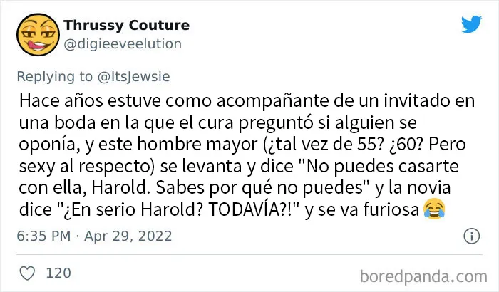 20 Personas que presenciaron objeciones en una boda cuentan lo que pasó