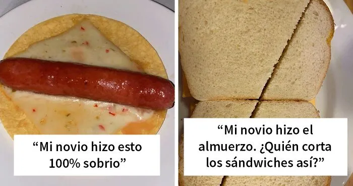 25 Platos cocinados por chicos que no despiertan el apetito, compartidos por sus novias