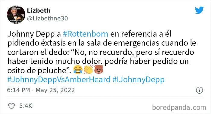 20 Tuits del público respondiendo a los testimonios finales del caso de Johnny Depp y Amber Heard