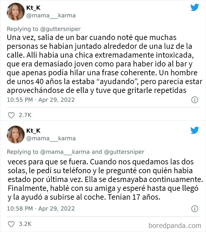 “Hombres, HAGAN ESTO”: Este camarero alertó a una mujer sobre un hombre sospechoso e inspiró a que otros compartieran historias similares
