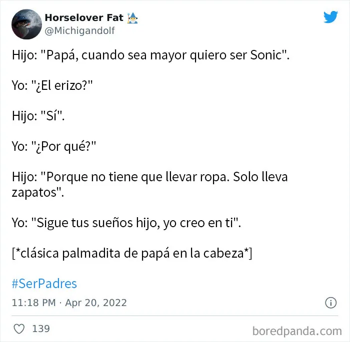20 De los mejores tuits de padres del mes de Abril que te harán reír