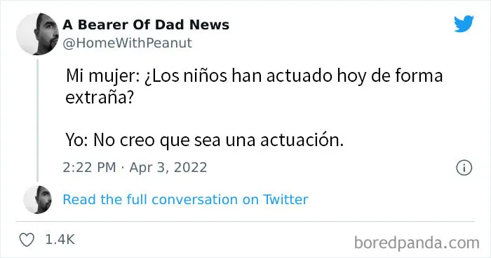 20 De los mejores tuits de padres del mes de Abril que te harán reír