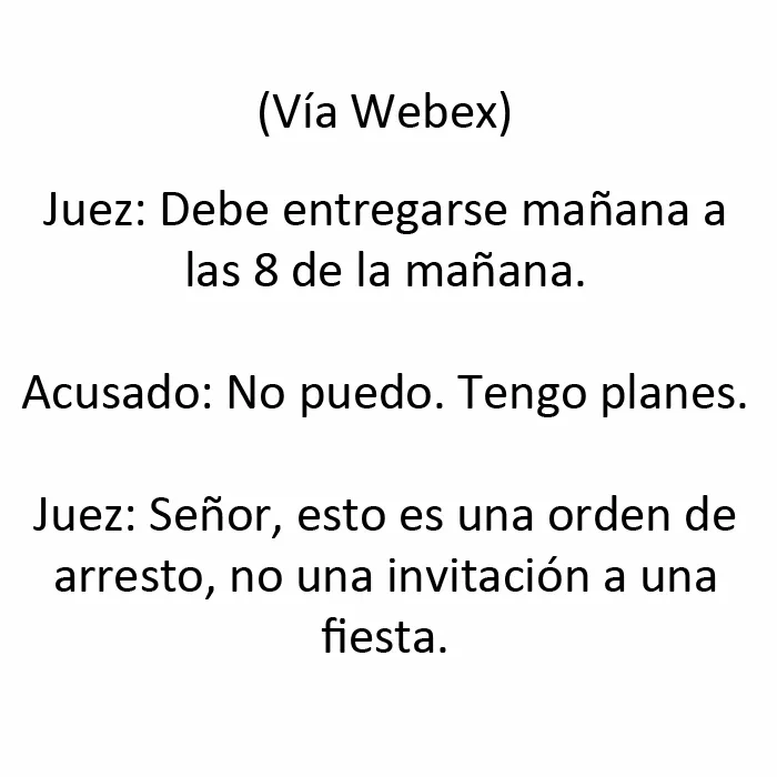 20 Conversaciones muy divertidas escuchadas en los juzgados