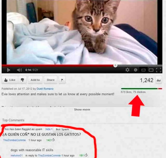 20 Comentarios de YouTube tan buenos que había que compartirlos