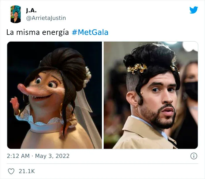 20 Divertidas reacciones a la Gala Met 2022 compartidas en Twitter