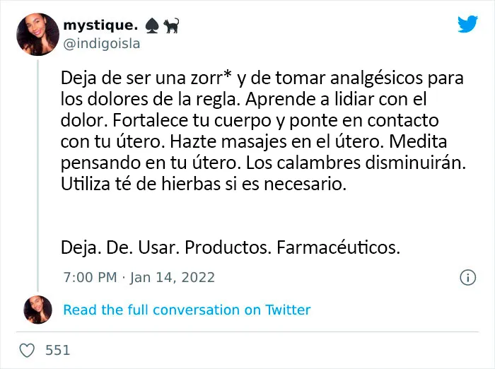Cada persona afronta el dolor de forma diferente. El hecho de que tú puedas, no significa que todo el mundo pueda