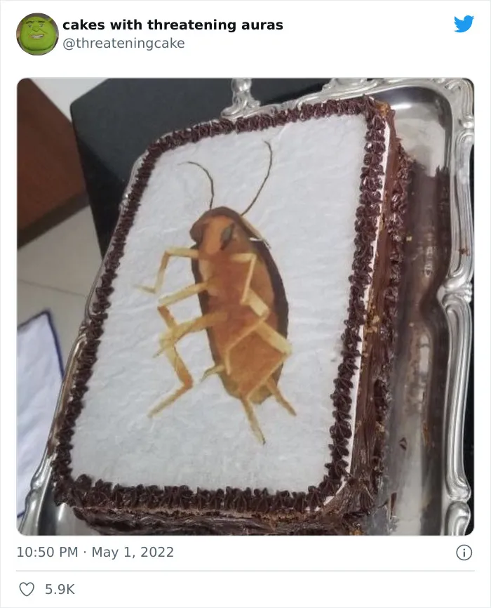 20 "Tartas con auras amenazantes" que parecen estar malditas