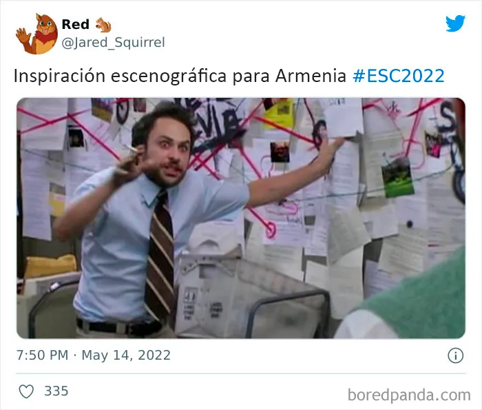20 De las mejores reacciones y memes sobre Eurovisión 2022