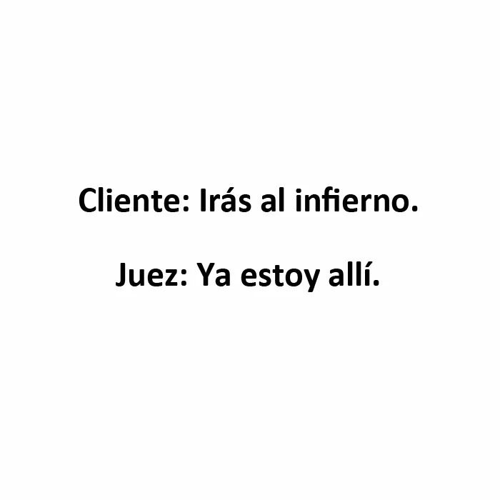 20 Conversaciones muy divertidas escuchadas en los juzgados