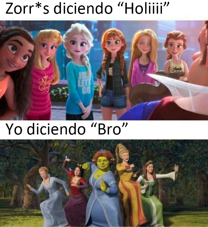 Oh Dios mío, como si yo fuera tan extravagante