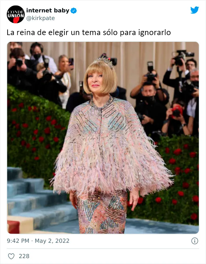 20 Divertidas reacciones a la Gala Met 2022 compartidas en Twitter